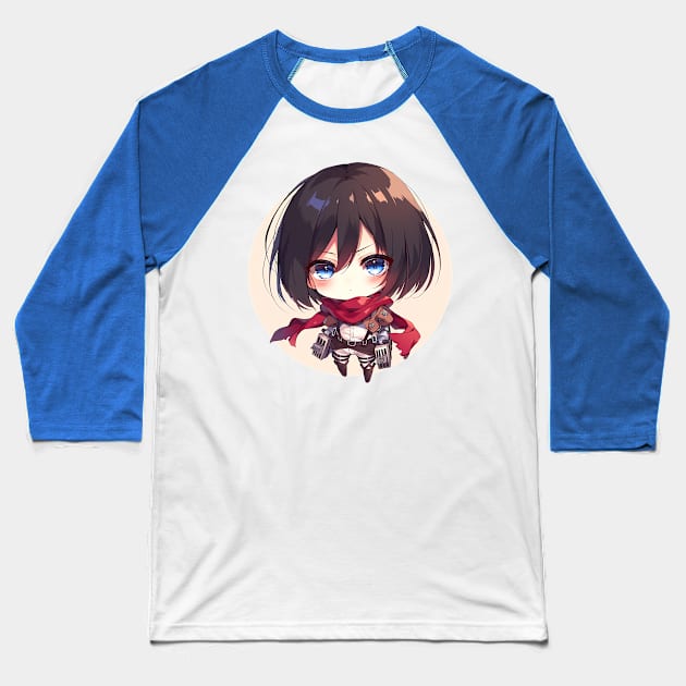 mikasa Baseball T-Shirt by StevenBag